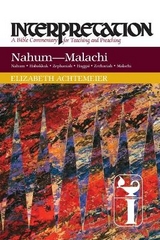 Nahum--Malachi - Achtemeier, Elizabeth