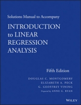 Solutions Manual to accompany Introduction to Linear Regression Analysis - Montgomery, Douglas C.; Peck, Elizabeth A.; Vining, G. Geoffrey; Ryan, Anne G.