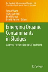 Emerging Organic Contaminants in Sludges - 