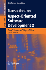 Transactions on Aspect-Oriented Software Development X - 