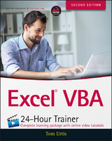 Excel VBA 24-Hour Trainer - Tom Urtis