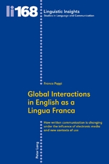 Global Interactions in English as a Lingua Franca - Franca Poppi