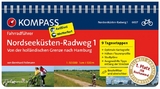 KOMPASS Fahrradführer Nordseeküsten-Radweg 1 - Von der holländischen Grenze nach Hamburg - Bernhard Pollmann