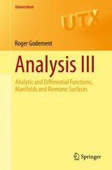 Analysis III - Roger Godement