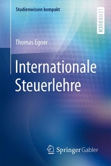 Internationale Steuerlehre - Thomas Egner