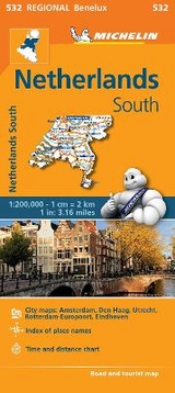 Netherlands South - Michelin Regional Map 532 - Michelin