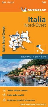 Italy Northwest - Michelin Regional Map 561 - Michelin