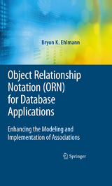 Object Relationship Notation (ORN) for Database Applications - Bryon K. Ehlmann