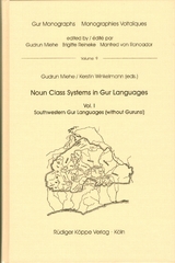 Noun Class Systems in Gur Languages I + II - 