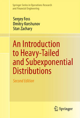 An Introduction to Heavy-Tailed and Subexponential Distributions - Sergey Foss, Dmitry Korshunov, Stan Zachary