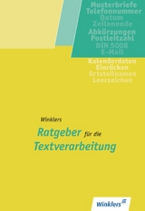 Winklers Ratgeber für die Textverarbeitung - Lambrich, Hans; Lambrich, Margit; Schwichtenberg, Klaus-Wilfried