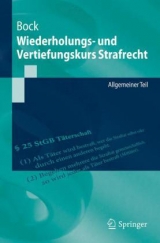 Wiederholungs- und Vertiefungskurs Strafrecht - Dennis Bock