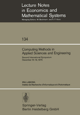 Computing Methods in Applied Sciences and Engineering - 