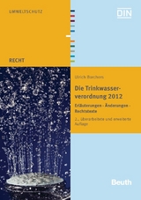 Die Trinkwasserverordnung 2012 - Borchers, Ulrich