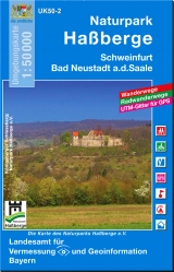 UK50-2 Naturpark Haßberge - Landesamt für Digitalisierung, Breitband und Vermessung, Bayern; Landesamt für Digitalisierung, Breitband und Vermessung, Bayern