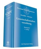 Gemeinschaftsmarkenverordnung - Eisenführ, Günther; Schennen, Detlef