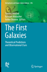 The First Galaxies - 