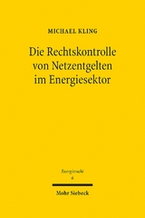 Die Rechtskontrolle von Netzentgelten im Energiesektor - Michael Kling