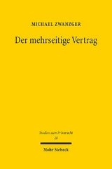 Der mehrseitige Vertrag - Michael Zwanzger