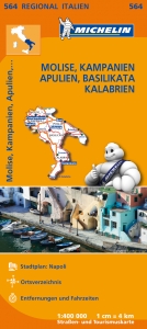 Michelin Molise, Kampanien, Apulien, Basilikata, Kalabrien - 