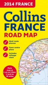 2014 Collins Map of France - Collins Maps