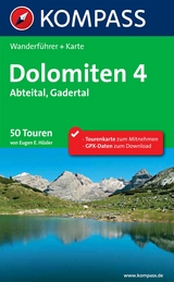 Kompass Wanderführer Dolomiten 4, Abteital, Gadertal