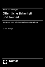 Öffentliche Sicherheit und Freiheit - Robert Chr. van Ooyen