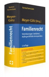 Familienrecht - Meyer-Götz, Karin