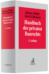 Handbuch des privaten Baurechts - 