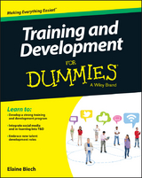 Training & Development For Dummies - Elaine Biech