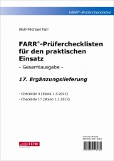 FARR Prüferchecklisten für den praktischen Einsatz / FARR Prüferchecklisten für den praktischen Einsatz - Farr, Wolf-Michael