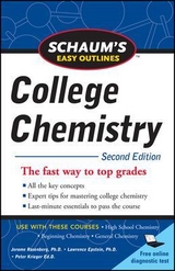 Schaum's Easy Outlines of College Chemistry, Second Edition - Rosenberg, Jerome; Epstein, Lawrence; Krieger, Peter