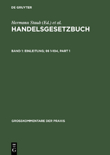 Einleitung; §§ 1-104