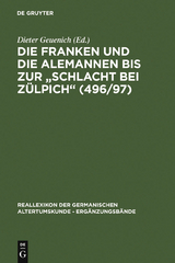 Die Franken und die Alemannen bis zur "Schlacht bei Zülpich" (496/97) - 