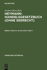 Buch 4. §§ 343-475h - 