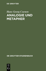 Analogie und Metapher - Hans Georg Coenen