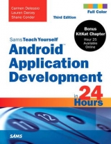 Android Application Development in 24 Hours, Sams Teach Yourself - Delessio, Carmen; Darcey, Lauren; Conder, Shane