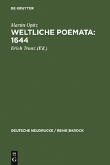 Weltliche Poemata : 1644 - 