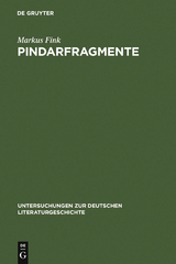 Pindarfragmente - Markus Fink