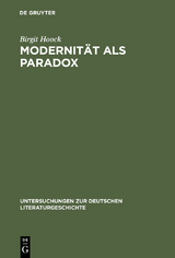 Modernität als Paradox - Birgit Hoock