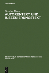 Autorentext und Inszenierungstext - Christine Damis