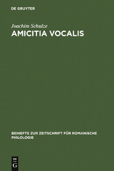 Amicitia vocalis - Joachim Schulze