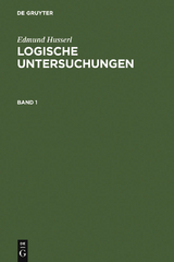 Logische Untersuchungen - 