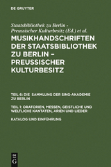 Katalog und Einführung - 