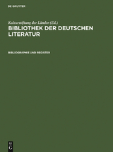 Bibliographie und Register - 