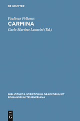 Carmina -  Paulinus Pellaeus