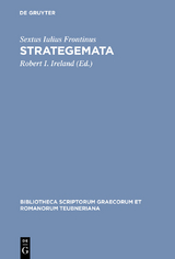 Strategemata - Sextus Iulius Frontinus