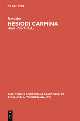 Hesiodi carmina -  Hesiodus