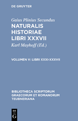 Libri XXXI-XXXVII -  Gaius Plinius Secundus