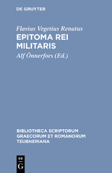 Epitoma rei militaris - Flavius Vegetius Renatus